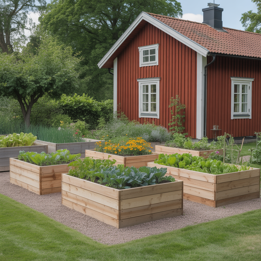 9.Fordelar med upphojda rabatter i tradgarden