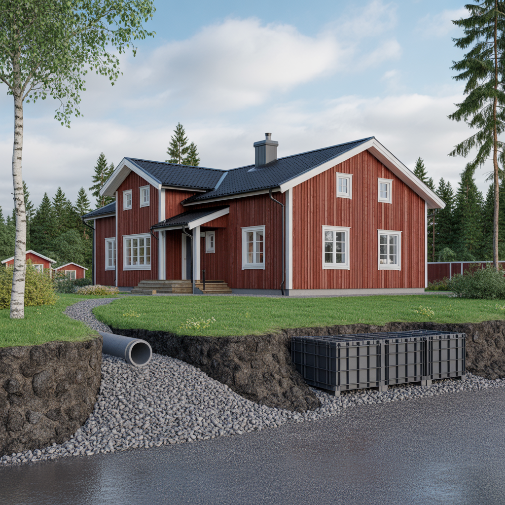 stenkista eller dagvattenkassett kapacitet krav kostnad